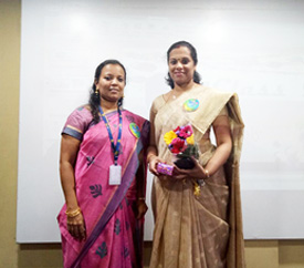 Addressing parents at Chennai Public School, Anna Nagar